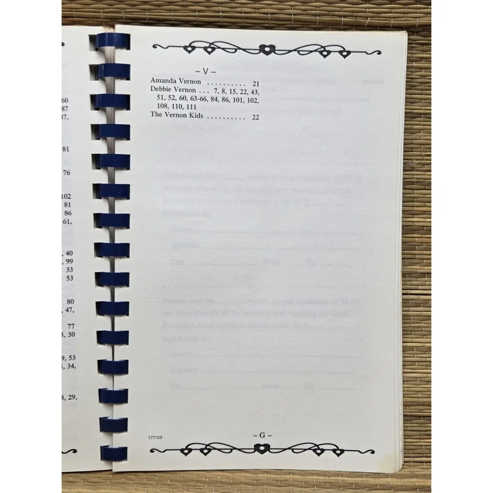 Calvary Baptist Church Cookbook King, North Carolina 2003 Local Contributors